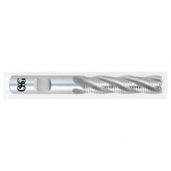 1-1/4 x 1-1/4 x 4 x 6-1/2 6 Fl HSS-CO Roughing Center Cutting End Mill - Bright - Benchmark Tooling