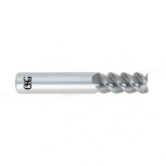20mm Dia. x 102mm Overall Length 3-Flute Square End Solid Carbide SE End Mill-Round Shank-Center Cutting-Uncoated - Benchmark Tooling