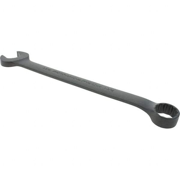 Proto - 1-3/16" 12 Point Combination Wrench - 15° Offset Angle, 15-7/8" OAL, Steel, Black Finish - Benchmark Tooling