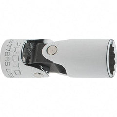 Proto - 11/32", 1/4" Drive, Standard Hand Socket - 12 Points, 1-7/16" OAL, Steel, Chrome Finish - Benchmark Tooling