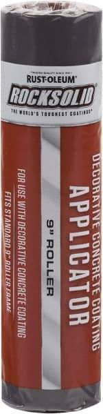 Rust-Oleum - 3/8" Nap, 9" Wide Paint Roller Cover - Textured Surfaces Texture, Polyester - Benchmark Tooling