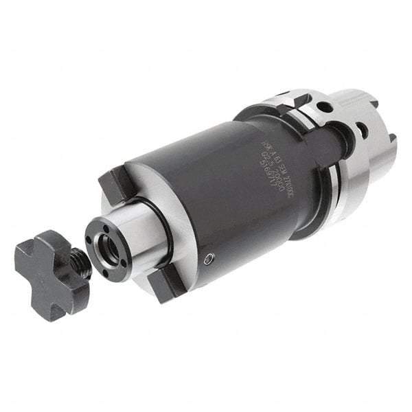 Iscar - HSK100A Taper Shank 3/4" Pilot Diam Shell Mill Holder - Taper Shank - Exact Industrial Supply