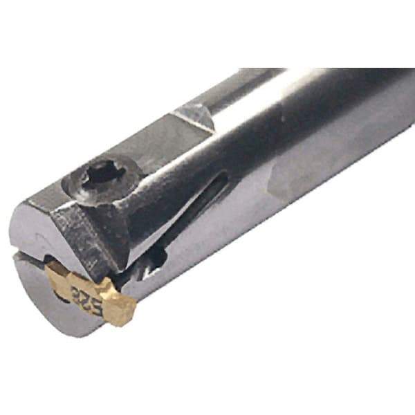 Iscar - 16mm Min Bore Diam, 160mm OAL, 16mm Shank Diam, GEHIM Indexable Boring Bar - 2.5mm Max Bore Depth, GEPI Insert, Clamp Holding Method - Benchmark Tooling