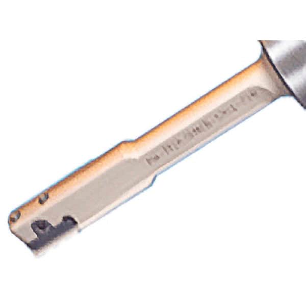 Iscar - 221mm OAL, 25mm Shank Diam, RM Indexable Boring Bar - 75mm Max Bore Depth, RM-SEI-B Insert, Screw Clamping Holding Method - Benchmark Tooling