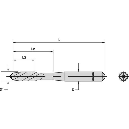 19927 M3X0.5 HS G D3 2F PLUG FS TAP - Exact Industrial Supply