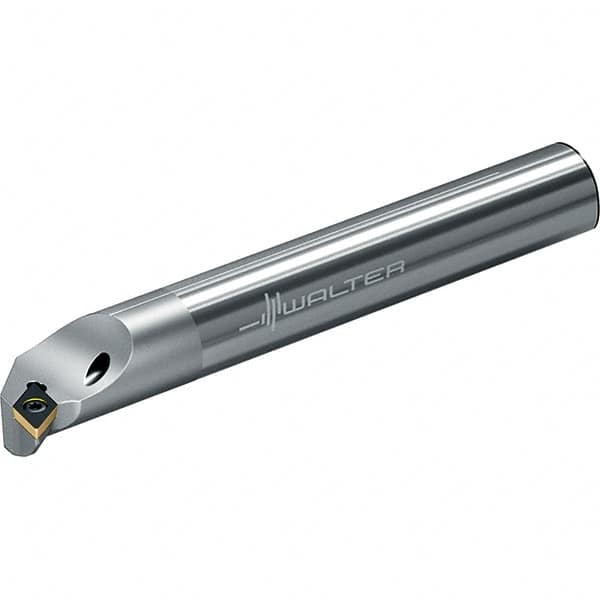 Walter - SDUC, Right Hand Cut, 93° Lead Angle, 32mm Shank Height x 32mm Shank Width, Positive Rake Indexable Turning Toolholder - 300mm OAL, DC..11T3.. Insert Compatibility, Series E25T - Benchmark Tooling
