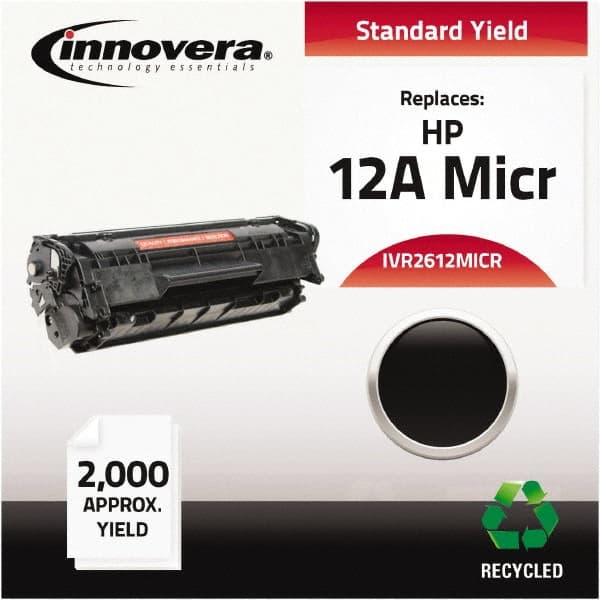 innovera - Black MICR Toner - Use with HP LaserJet 1010, 1012, 1015, 1020, 1022 - Benchmark Tooling
