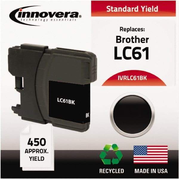 innovera - Black Inkjet Printer Cartridge - Use with Brother DCP-165C, 385C, 585CW, MFC-290C, 490CW, 5490CW, 6490CW, 790CW, 990CW - Benchmark Tooling