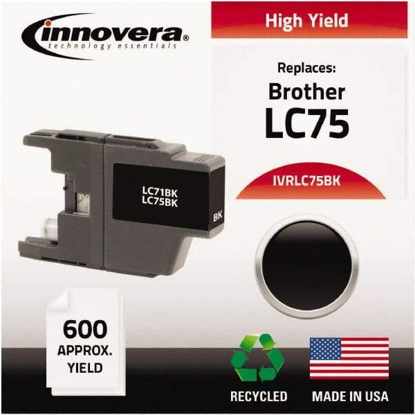innovera - Black Inkjet Printer Cartridge - Use with Brother MFC-J6510DW, MFC-J6710DW, MFC-J6910DW, MFC-J825DW, MFC-J835DW - Benchmark Tooling