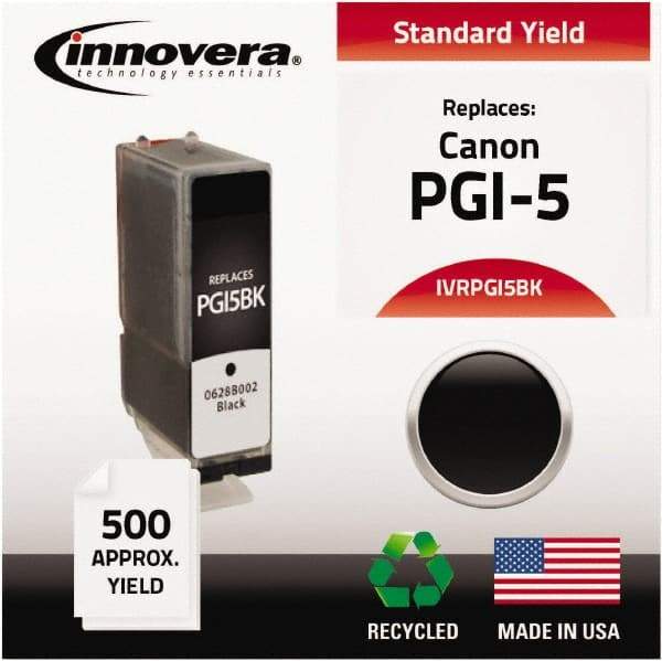 innovera - Black Inkjet Printer Cartridge - Use with Canon PIXMA iP3300, iP3500, iP4200, iP4300, iP4500, iP5200, MP500, MP510, MP520, MP530, MP600, MP610, MP800, MP810, MP830, MP950, MP960, MP970, MX700, MX850 - Benchmark Tooling