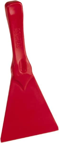 Remco - Stiff Polypropylene Straight Scraper - 4.4" Blade Width - Benchmark Tooling