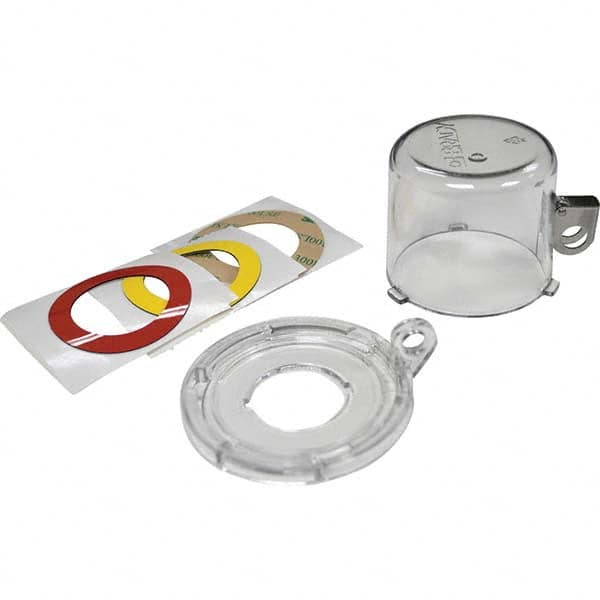 Brady - Pneumatic & Valve Lockouts Type: Push-Button & Rotary Switch Lockout Maximum Valve Handle Size (Inch): 1.180 - Benchmark Tooling