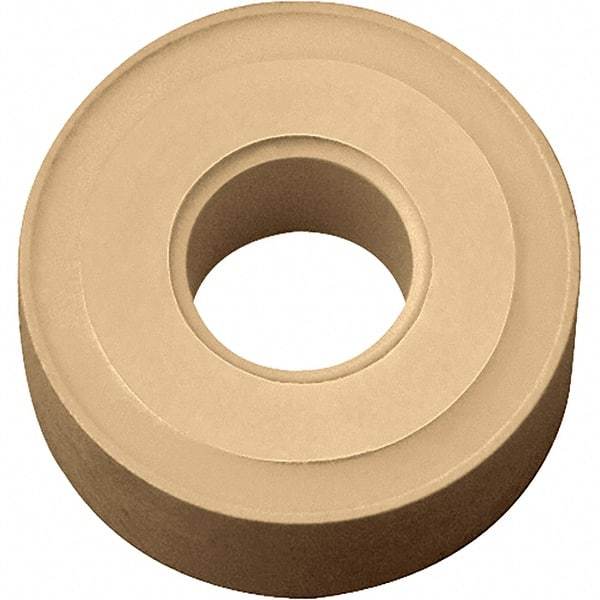 Kyocera - RNMG43 Grade CA025P Carbide Turning Insert - TiCN/Al2O3/TiN Finish, Round, 1/2" Inscr Circle, 3/16" Thick, 0" Corner Radius - Benchmark Tooling