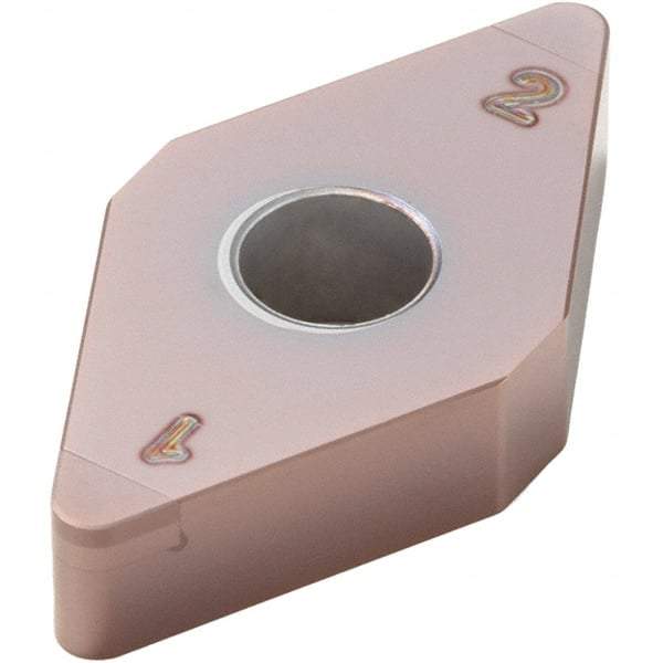 Seco - DNGA433S Grade CH2540 PCBN Turning Insert - TiSiN Finish, 55° Diamond, 1/2" Inscr Circle, 0.047244" Corner Radius - Benchmark Tooling