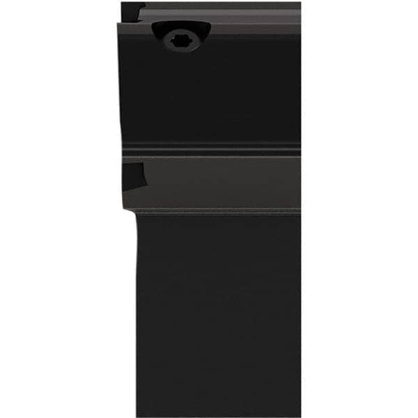 Seco - X4FR, External, Right Hand, 25mm Max Depth of Cut, 0.03 to 0.104" Groove Width, Indexable Grooving Tool Holder - X4GK25..R Insert Compatibility, 25mm Shank Height, 25mm Shank Width, 150mm OAL, Through Coolant - Benchmark Tooling