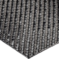 USA Sealing - Plastic Bars; Material: Carbon Fiber ; Shape: Rectangular ; Height (Inch): 1/32 ; Width (Inch): 2 ; Length (Feet): 1 ; Color: Black - Exact Industrial Supply