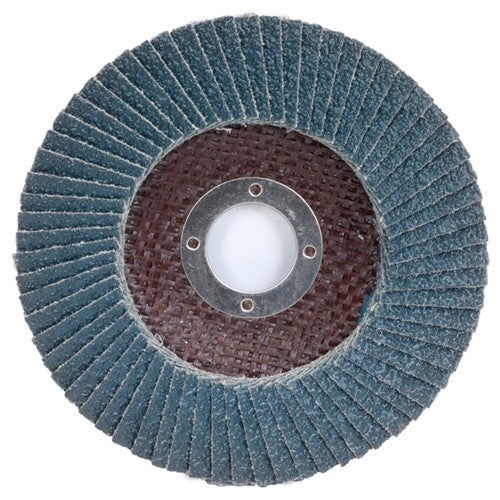 4 1/2″ × 1/4″ × 7/8″ PowerFlex Flap Disc Type 27 Flat 60 Grit - Benchmark Tooling