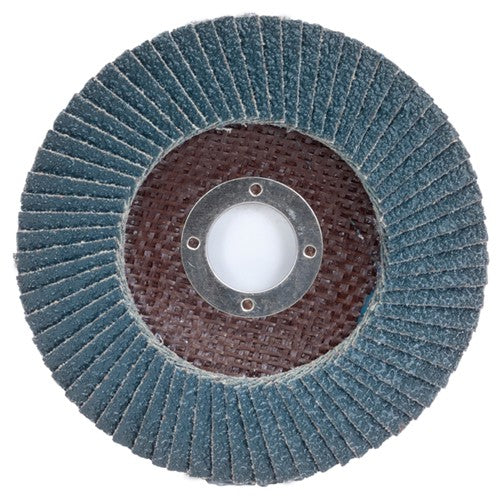 7″ × 1/4″ × 7/8″ PowerFlex Flap Disc Type 27 Flat 60 Grit - Benchmark Tooling
