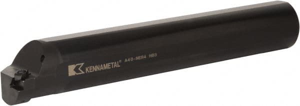 Kennametal - 3-1/4" Min Bore Diam, 16" OAL, 2-1/2" Shank Diam, A-NE Indexable Boring Bar - N. Insert, Clamp Holding Method - Benchmark Tooling