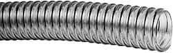 Made in USA - 2-1/2" Inside x 2-15/16" Outside Diam, Food & Beverage Hose - 6" Bend Radius, 100' Long, 28 Vacuum Rating - Benchmark Tooling