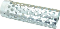 Dixon Valve & Coupling - 1-1/2" Hose, Round Hole-Long Body Strainer - Plated Steel - Benchmark Tooling