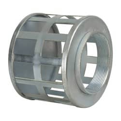 Kuriyama of America - 4" Hose, Square Hole Strainer - Plated Steel - Benchmark Tooling