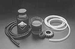 Made in USA - 5/8" ID x 7/8" OD, 1/8" Wall Thickness, 50' Long, Tygon Tube - Clear, 27 Max psi, 64 Hardness - Benchmark Tooling