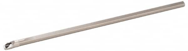 Kennametal - 6.8mm Min Bore Diam, 150mm OAL, 6mm Shank Diam, E-SWUP Indexable Boring Bar - WP.. Insert, Screw Holding Method - Benchmark Tooling