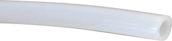 Value Collection - 1/4" ID x 3/8" OD, 1/16" Wall Thickness, Cut to Length (50' Standard Length) PTFE Tube - Natural White, 60 Hardness - Benchmark Tooling