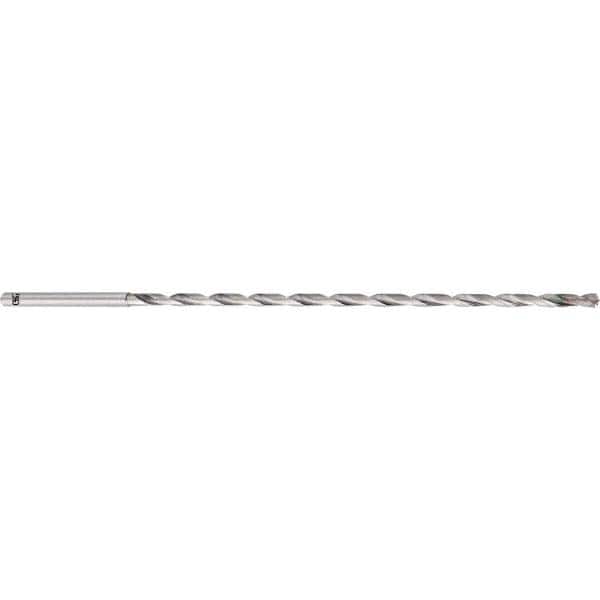 Extra Length Drill Bit: 0.2656″ Dia, 140 °, Solid Carbide EgiAs Finish, Straight-Cylindrical Shank, Series 6550