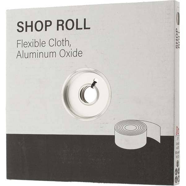 VSM - 50 Yd 80 Grit Aluminum Oxide Shop Roll - Benchmark Tooling