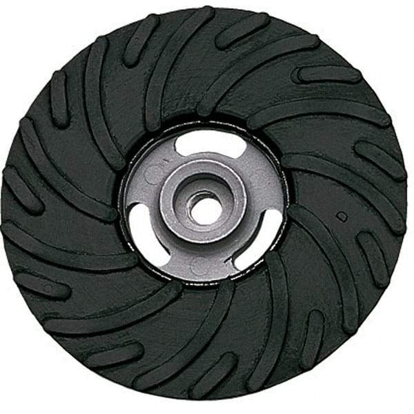 PFERD - 5" Diam Disc Backing Ribbed Backing Pad - 10,000 RPM - Benchmark Tooling
