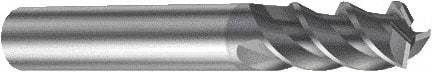 Sandvik Coromant - 7mm, 3 Flute, Single End, Solid Carbide, Corner Chamfer End Mill - 63mm OAL, Right Hand Flute, 13mm LOC, Right Hand Cut - Benchmark Tooling