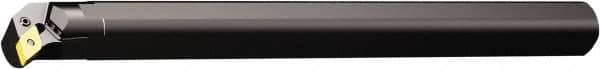 Sandvik Coromant - 1.252" Min Bore Diam, 12" OAL, 1" Shank Diam, A..PDUNR/L..HP Indexable Boring Bar - Lever Holding Method - Benchmark Tooling