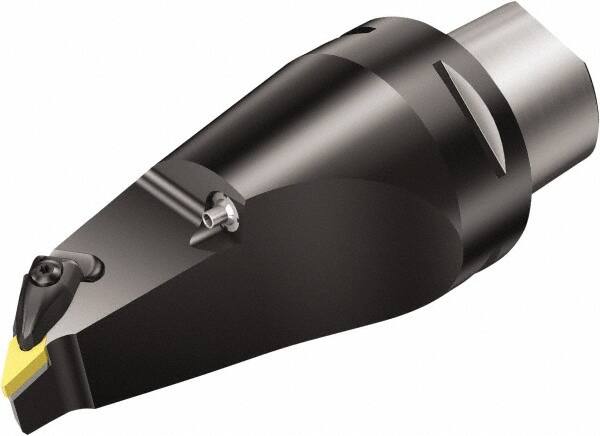 Sandvik Coromant - Left Hand Cut, Size C8, VNMG 16 04 08 & VNMG 332 Insert Compatiblity, External Modular Turning & Profiling Cutting Unit Head - 1.23mm Ctr to Cutting Edge, 160mm Head Length, Through Coolant, Series T-Max P - Benchmark Tooling
