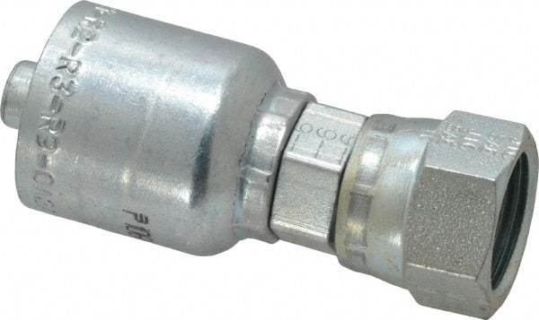 Parker - 1/2 Thread Hydraulic Hose Fitting - -6 Hose Size, 3/8" Hose Diam - Benchmark Tooling