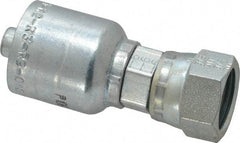 Parker - 1/2 Thread Hydraulic Hose Fitting - -6 Hose Size, 3/8" Hose Diam - Benchmark Tooling