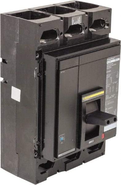 Square D - 600 Amp, 600 V, 3 Pole, Panel Mount Molded Case Circuit Breaker - Multiple Breaking Capacity Ratings - Benchmark Tooling