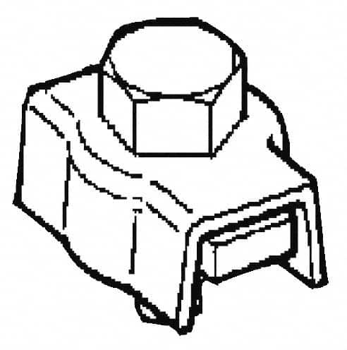 Telemecanique Sensors - 7.2 Inch Long, Limit Switch Cable Support - For Use with Preventa XY2 - Benchmark Tooling