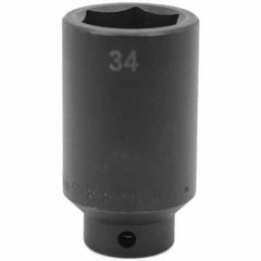 SK - Impact Socket - 1/2"DR 34MM DEEP IMPACT SOCKET - Benchmark Tooling