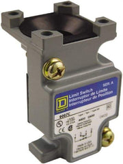 Square D - 1.55 Inch Long, Metal Body, Limit Switch Standard Plug In Unit - For Use with 9007C Heavy Duty Industrial Limit Switches - Benchmark Tooling