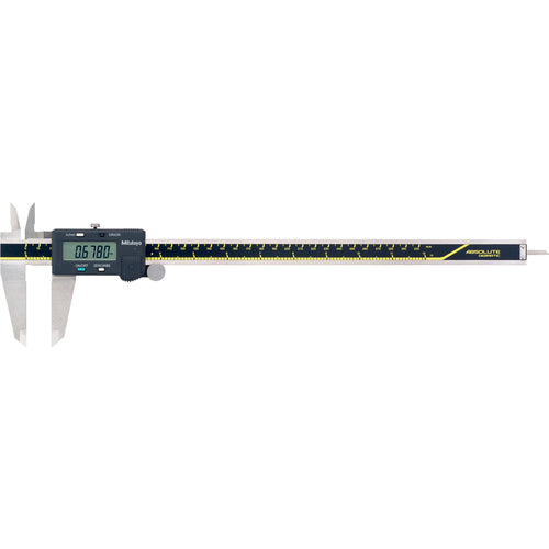 Electronic Caliper - 0-12″ / 0-300 mm Measuring Range - (0.0005″ / 0.01 mm Resolution) - Exact Industrial Supply