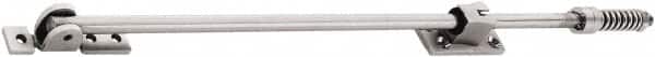GLYNN-JOHNSON - 39" OAL x 23-5/16" Wide, 195 Lb Capacity, Stainless Steel Lid Stay - Center, 1/2" Mounting Hole Diam, 110° Max Opening, Aluminum Satin Stainless Steel - Benchmark Tooling