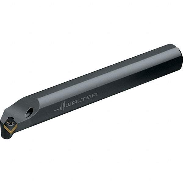 Walter - 15.19mm Min Bore Diam, 152.4mm OAL, 3/8" Shank Diam, A-SDUC Indexable Boring Bar - DC.. 0702.., DC.. 21.5.. Insert, Screw Holding Method - Benchmark Tooling