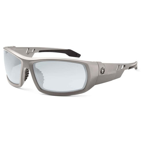 Odin In/Outdoor Lens Matte Gray Safety Glasses - Benchmark Tooling