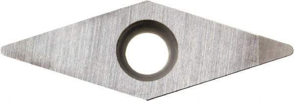 Kyocera - VBGW331 Grade KBN525 CBN Turning Insert - Uncoated, 35° Diamond, 3/8" Inscr Circle, 3/16" Thick, 1/64" Corner Radius - Benchmark Tooling