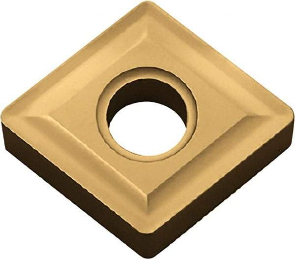 Kyocera - CNMG644 Grade CA525 Carbide Turning Insert - TiCN/Al2O3/TiN Finish, 80° Diamond, 3/4" Inscr Circle, 1/4" Thick, 1/16" Corner Radius - Benchmark Tooling