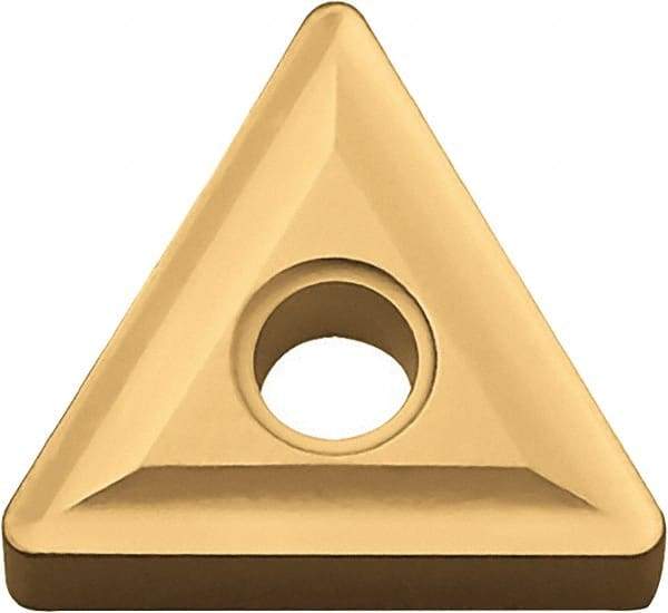 Kyocera - TNMG431 Grade CA4515 Carbide Turning Insert - TiCN/Al2O3 Finish, 60° Triangle, 1/2" Inscr Circle, 3/16" Thick, 1/64" Corner Radius - Benchmark Tooling