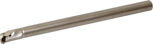 Kyocera - 0.77" Min Bore Diam, 8" OAL, 5/8" Shank Diam, S/A-SWUB(P)-AE Indexable Boring Bar - 1.181" Max Bore Depth, WPGT 32.., WPGW 32.., WPMT 32.., WPMW 32.. Insert, Screw Holding Method - Benchmark Tooling