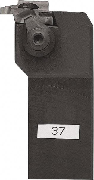 Kyocera - GFVT, External, Right Hand, 4.5974mm Max Depth of Cut, 2.4892 to 5.9944mm Groove Width, Indexable Grooving Tool Holder - GVF... B, GVF... BR Insert Compatibility, 20mm Shank Height, 20mm Shank Width, 125mm OAL - Benchmark Tooling